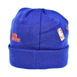 New Era New York Knicks Identity Cuffed Knit Men's Winter Beanie Blue -RBD OUTLET 60268020 3