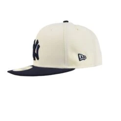 New Era New York Yankees 2000 World Series 59Fifty Mens Fitted Hat Off White -RBD OUTLET 60305785 3