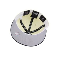 New Era New York Yankees 2000 World Series 59Fifty Mens Fitted Hat Off White -RBD OUTLET 60305785 5