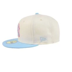 New Era New York Yankees Color Pack 59Fifty Men's Fitted Hat Off White-Blue -RBD OUTLET 60321695 3