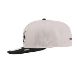 New Era Las Vegas Raiders World Class 59Fifty Men's Fitted Hat Beige-Black -RBD OUTLET 60355970 3