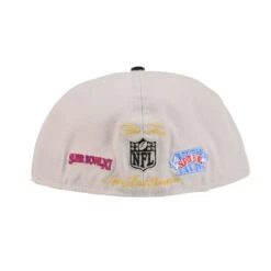 New Era Las Vegas Raiders World Class 59Fifty Men's Fitted Hat Beige-Black -RBD OUTLET 60355970 4