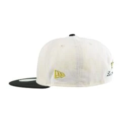 New Era Los Angeles Dodger CITY ICON 59Fifty Fitted Hat Beige-Black -RBD OUTLET 60426589 4