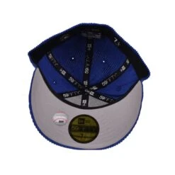 New Era New York Mets Letterman Pin Corduroy 59Fifty Men's Fitted Hat Royal Blue -RBD OUTLET 60487137 5