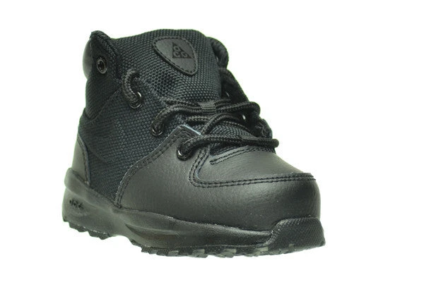 Nike Air Max Manoa Leather Textile (TD) Baby Toddlers Boots Black 2 Nike Air Max Manoa Leather Textile (TD) Baby Toddlers Boots Black - Image 2