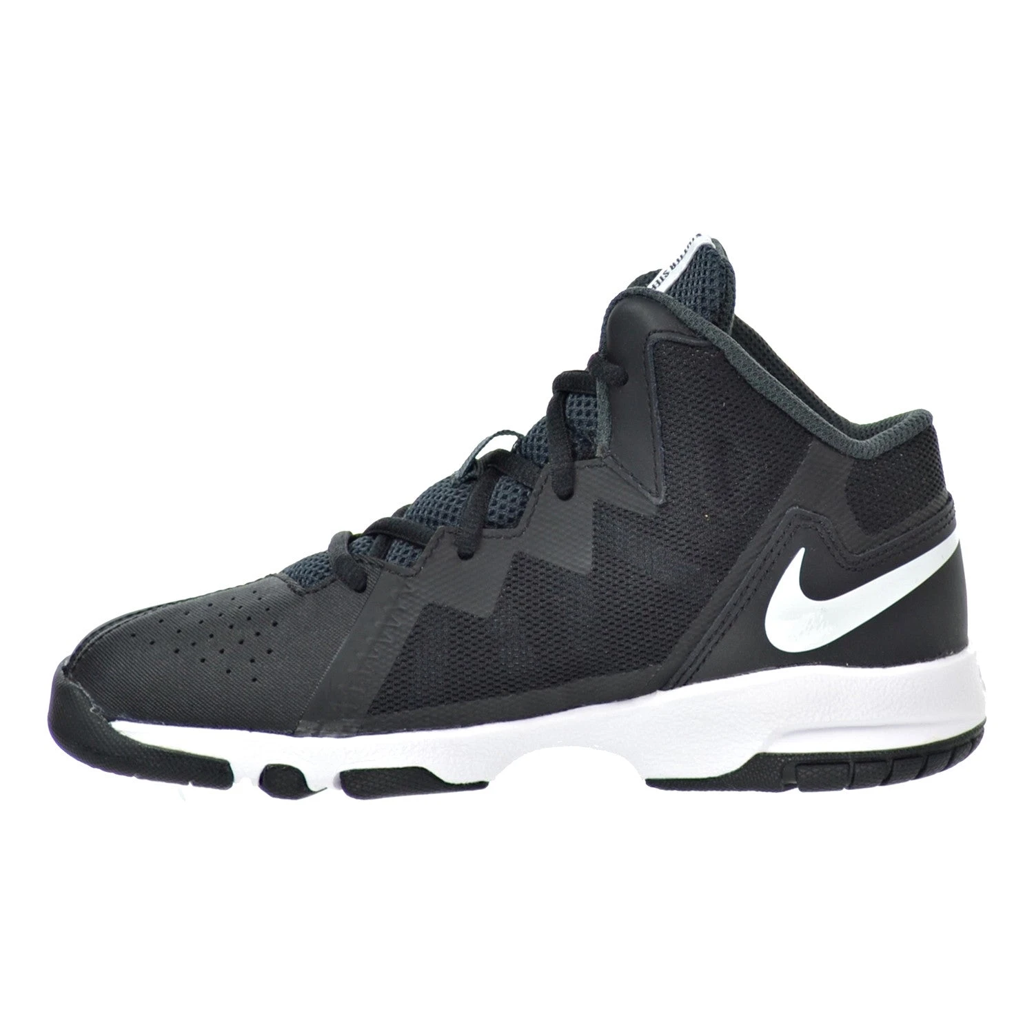 Nike Stutter Step 2 (PS) Little Kid's Shoes Black/White/Stealth-Anthracite 4 Nike Stutter Step 2 (PS) Little Kid's Shoes Black/White/Stealth-Anthracite - Image 4