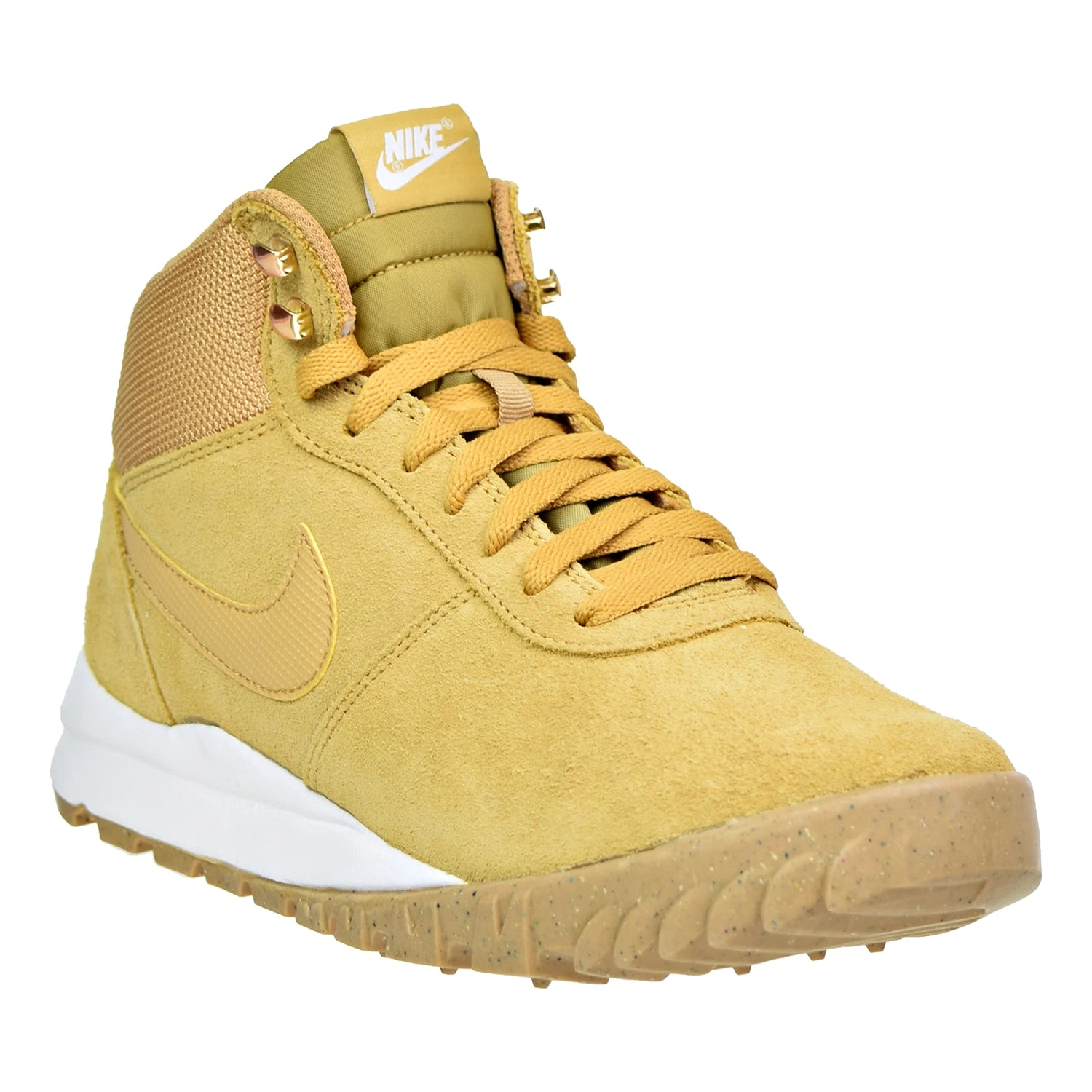 Nike Hoodland Suede Mens Boots Haystack/Sail/Gum Light Brown 2 Nike Hoodland Suede Mens Boots Haystack/Sail/Gum Light Brown - Image 2