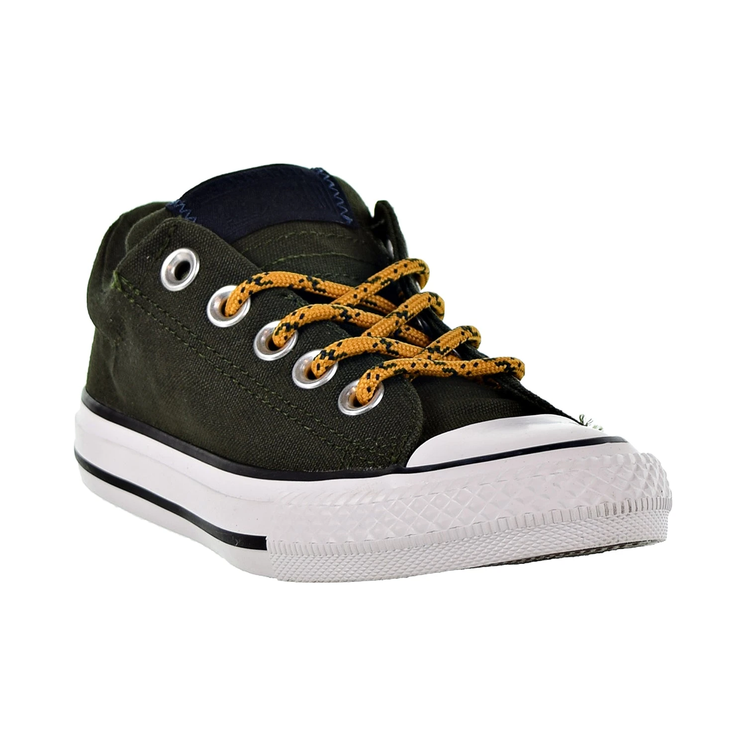 Converse Chuck Taylor All Star Street Slip Kids Shoe Utility Green/Turmeric Gold 2 Converse Chuck Taylor All Star Street Slip Kids Shoe Utility Green/Turmeric Gold - Image 2
