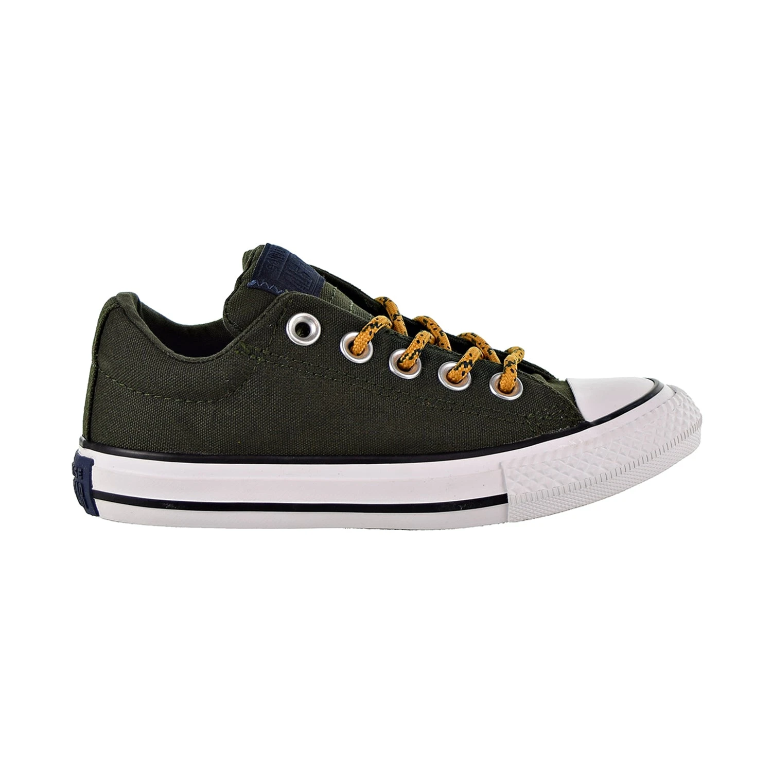 Converse Chuck Taylor All Star Street Slip Kids Shoe Utility Green/Turmeric Gold 1 Converse Chuck Taylor All Star Street Slip Kids Shoe Utility Green/Turmeric Gold
