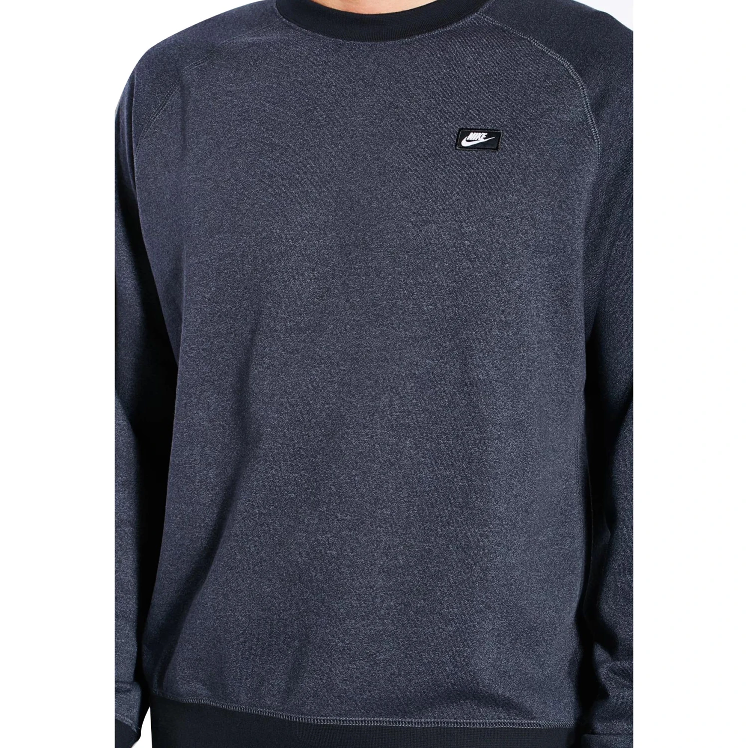 Nike AW77 The Varsity Crew Shoebox Men's Sweatshirts Dark Grey-Black 3 Nike AW77 The Varsity Crew Shoebox Men's Sweatshirts Dark Grey-Black - Image 3