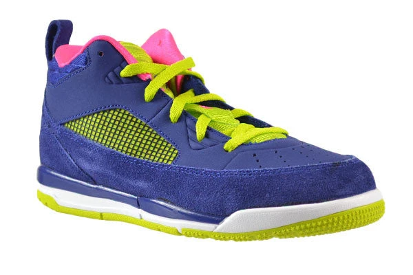 Jordan Flight 9.5 GP Little Kids Shoes Deep Royal Blue/Green/Hyper Pink/White 2 Jordan Flight 9.5 GP Little Kids Shoes Deep Royal Blue/Green/Hyper Pink/White - Image 2