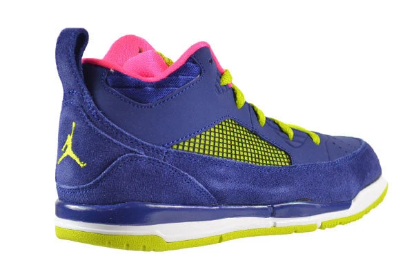 Jordan Flight 9.5 GP Little Kids Shoes Deep Royal Blue/Green/Hyper Pink/White 3 Jordan Flight 9.5 GP Little Kids Shoes Deep Royal Blue/Green/Hyper Pink/White - Image 3