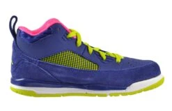 Jordan Flight 9.5 GP Little Kids Shoes Deep Royal Blue/Green/Hyper Pink/White