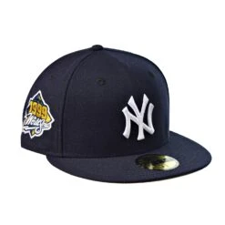 New Era New York Yankees 1999 World Series 59Fifty Fitted Men's Hat Tan Bottom