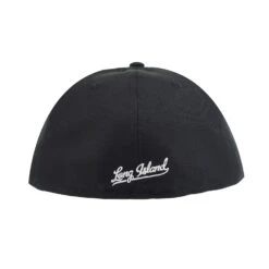 New Era Long Island NY 59Fifty Men's Fitted Hat Black-Red -RBD OUTLET 70602006 3