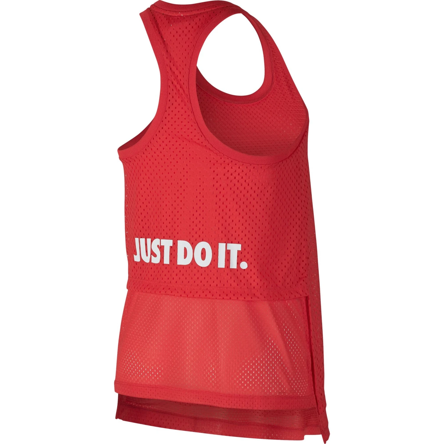 Nike Mesh Women's Tank Top Athletic Light Crimson/White 2 Nike Mesh Women's Tank Top Athletic Light Crimson/White - Image 2