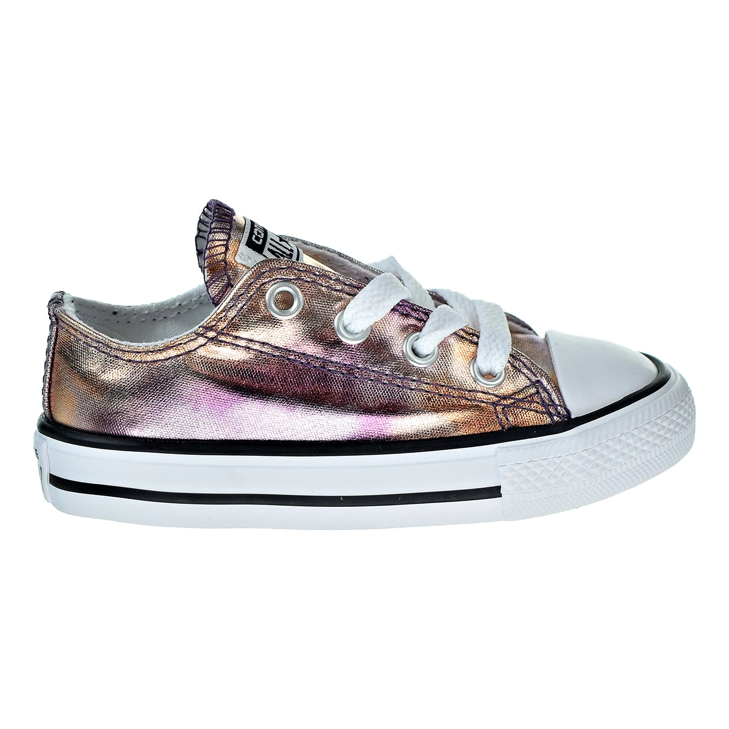 Converse CTAS OX Toddler's Sneaker Dusk Pink/White/Black 1 Converse CTAS OX Toddler's Sneaker Dusk Pink/White/Black