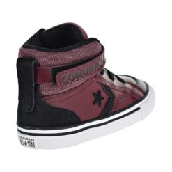 Converse Pro Blaze Strap HI Toddlers Shoes Dark Burgundy/Black/White 8 Converse Pro Blaze Strap HI Toddlers Shoes Dark Burgundy/Black/White -RBD OUTLET 762012c 3
