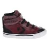 Converse Pro Blaze Strap HI Toddlers Shoes Dark Burgundy/Black/White