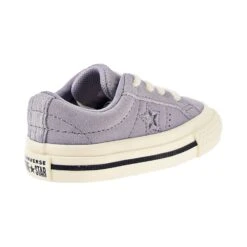 Converse One Star Ox Toddler Shoes Provence Purple-Silver-Egret -RBD OUTLET 762013c 3