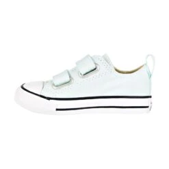 Converse Chuck Taylor All Star 2V Ox Toddler Shoes Teal Tint/Natural -RBD OUTLET 763558f 4