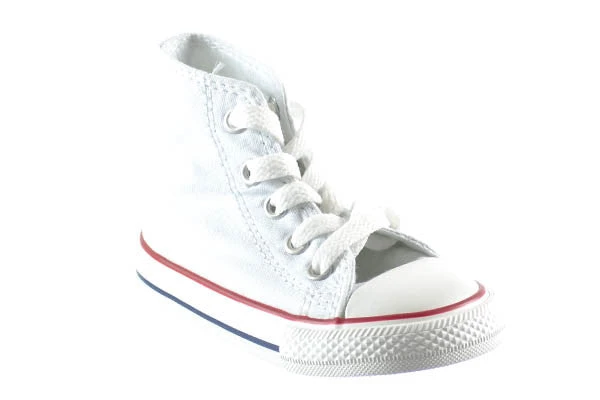 Converse Chuck Taylor All Star High Top Infants/Toddlers Shoes Optical White 2 Converse Chuck Taylor All Star High Top Infants/Toddlers Shoes Optical White - Image 2