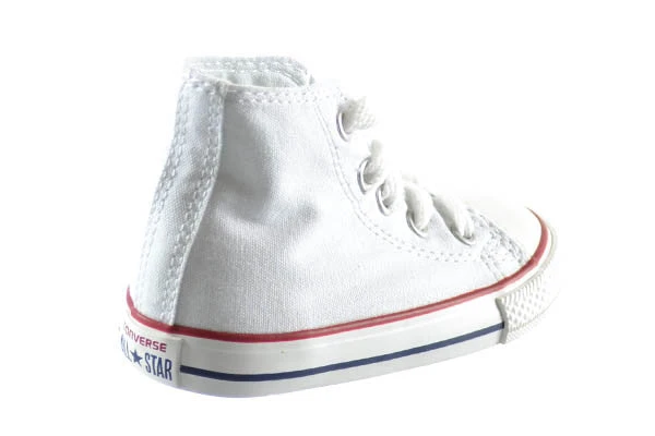 Converse Chuck Taylor All Star High Top Infants/Toddlers Shoes Optical White 3 Converse Chuck Taylor All Star High Top Infants/Toddlers Shoes Optical White - Image 3