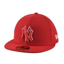 New Era New York Yankees Fresh Hook 59Fifty Fitted Cap Hat Red