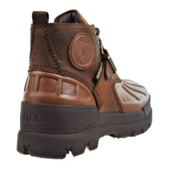 Polo Ralph Lauren Oslo Low Men's Waterproof Boots Leather/Nubuck Brown -RBD OUTLET 812845237 003 3