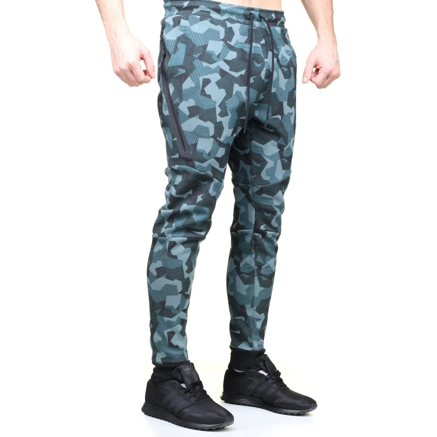 Nike Tech Fleece Jogger Men's Pants Green 4 Nike Tech Fleece Jogger Men's Pants Green - Image 4
