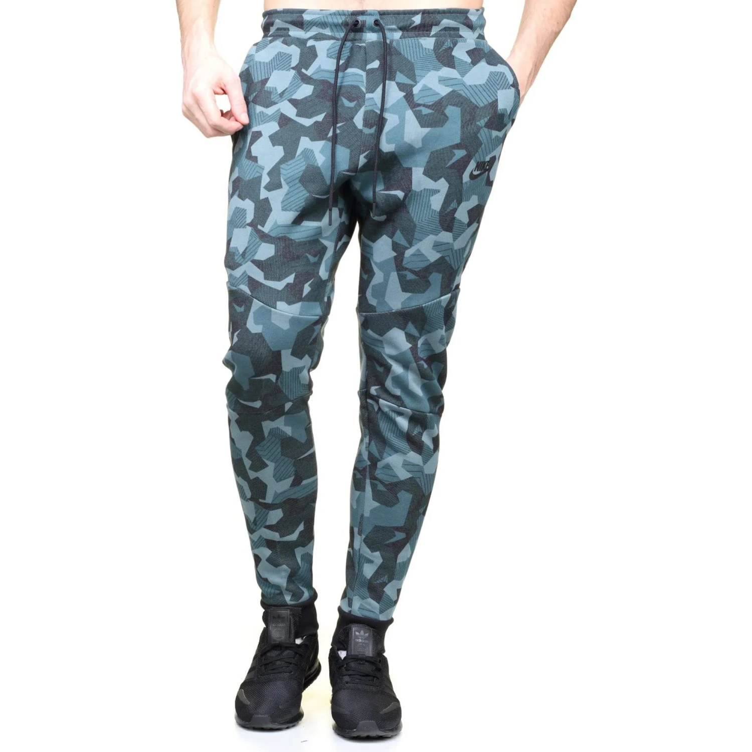 Nike Tech Fleece Jogger Men's Pants Green 8 Nike Tech Fleece Jogger Men's Pants Green - Image 8