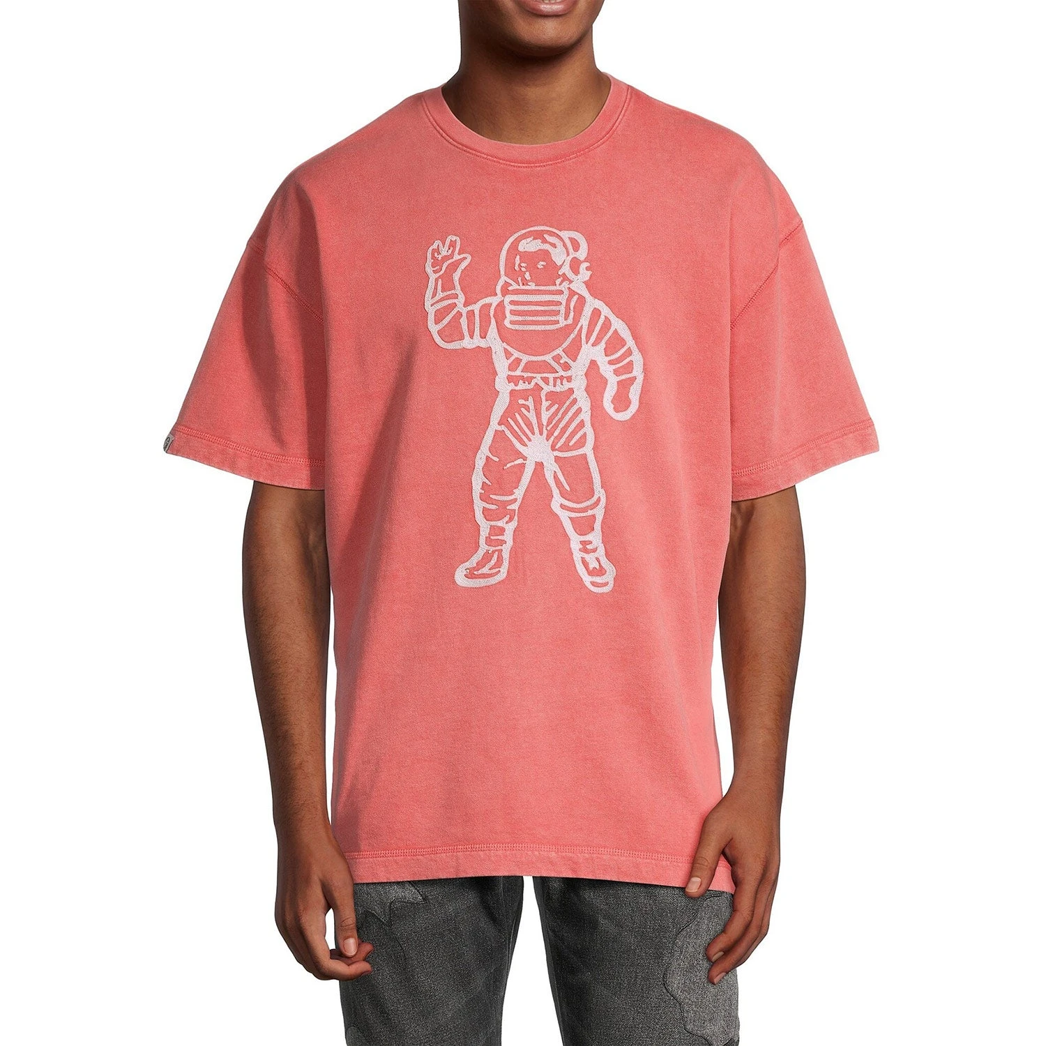 Billionaire Boys Club Wahed Astro Knit (Oversized) Men's T-Shirt Sugar Coral 2 Billionaire Boys Club Wahed Astro Knit (Oversized) Men's T-Shirt Sugar Coral - Image 2