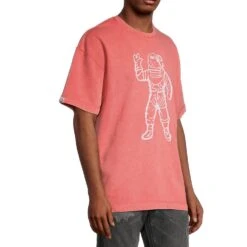 Billionaire Boys Club Wahed Astro Knit (Oversized) Men's T-Shirt Sugar Coral 5 Billionaire Boys Club Wahed Astro Knit (Oversized) Men's T-Shirt Sugar Coral -RBD OUTLET 831 2307 coral 3