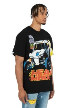 Billionaire Boys Club Heart Mind Knit Men's Tee Black -RBD OUTLET 831 3305 black 3