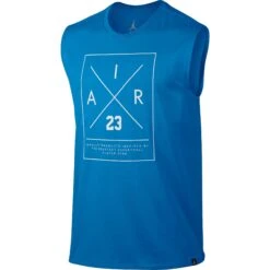 Jordan Dri-Fit Men's Tank Top Blue -RBD OUTLET 843128 435 main c0ff70f2 ffe8 49bd 9580 ca431cc63fac