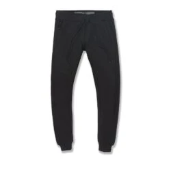 Jordan Craig Men's Uptown Modern Basic Fleece Jogger Sweatpants Black