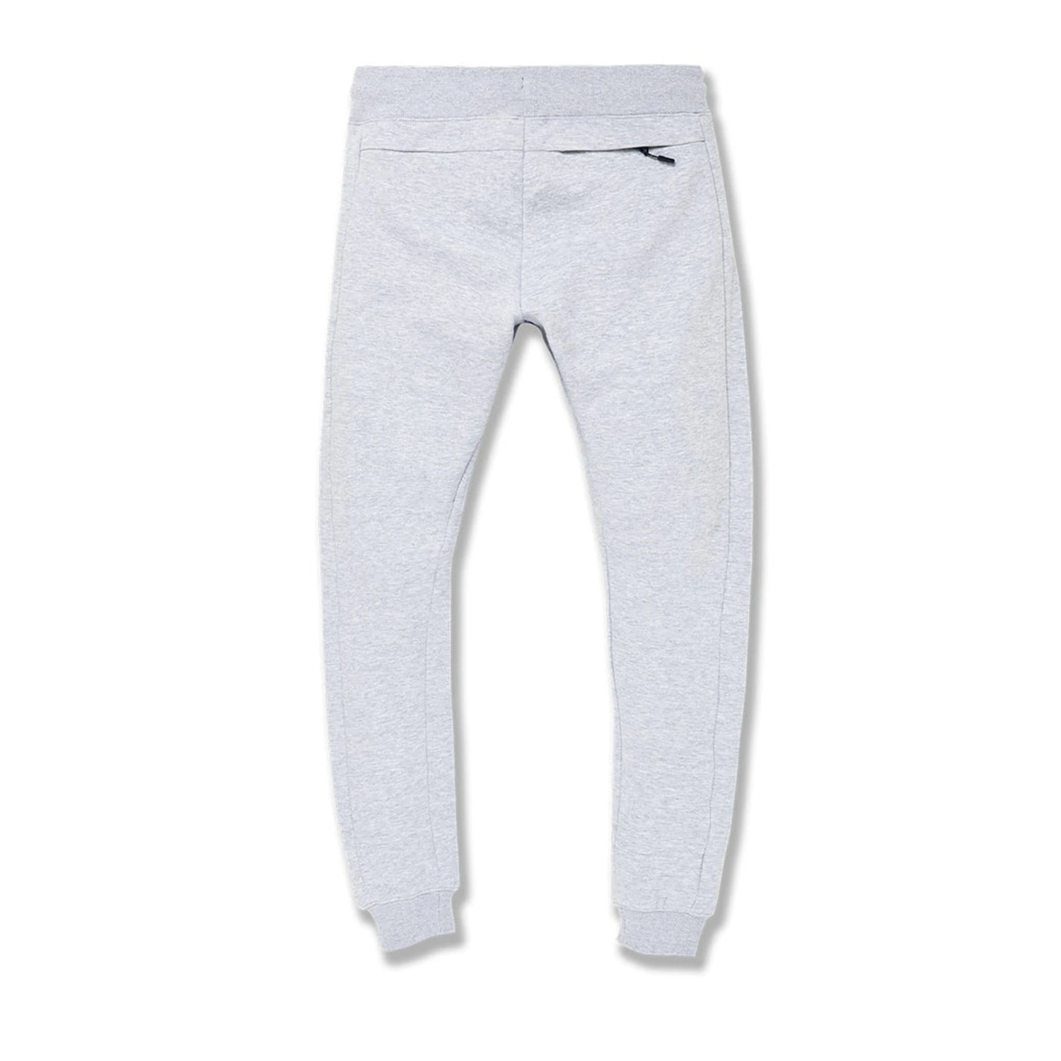 Jordan Craig Men's Uptown Modern Basic Fleece Jogger Sweatpants Heather Grey 2 Jordan Craig Men's Uptown Modern Basic Fleece Jogger Sweatpants Heather Grey - Image 2