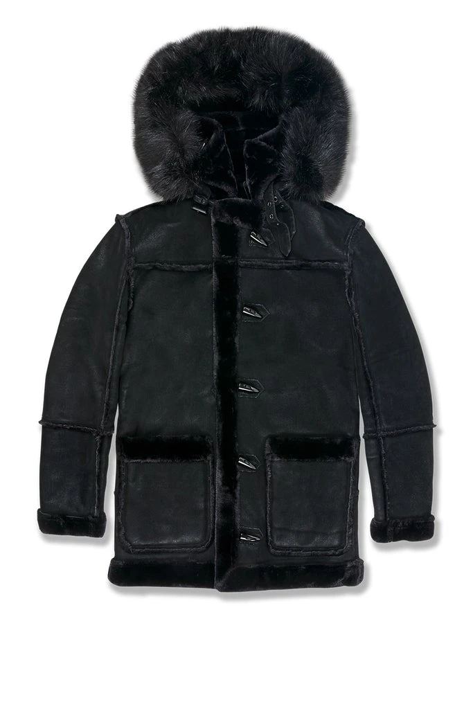 Jordan Craig Denali Men's Shearling Jacket Black 1 Jordan Craig Denali Men's Shearling Jacket Black
