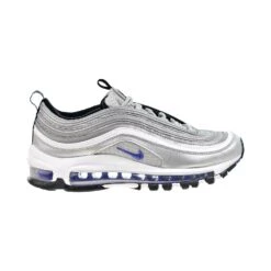 Nike Air Max 97 (GS) Big Kids' Shoes Metallic Silver-Persian Violet