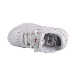 Reebok Classic Leather Toddler's Shoes White/Light Grey -RBD OUTLET 92756 5