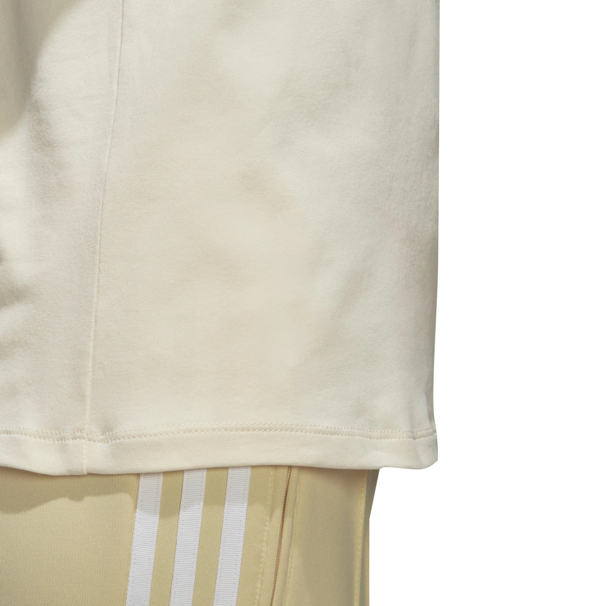 Adidas Women's Originals Trefoil T-Shirt Mist Sun/White 4 Adidas Women's Originals Trefoil T-Shirt Mist Sun/White - Image 4