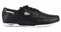 Lacoste Dreyfus AP SPM Leather Men's Boat Shoes Black-Gold-White -RBD OUTLET T2eC16R ygE9s7HJEk BQr 71kfgQ 60 1