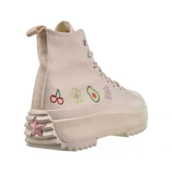 Converse Run Star Hike Platform Hi Embroidered Fruits & Florals Mens Shoes Egret -RBD OUTLET a03560c 3