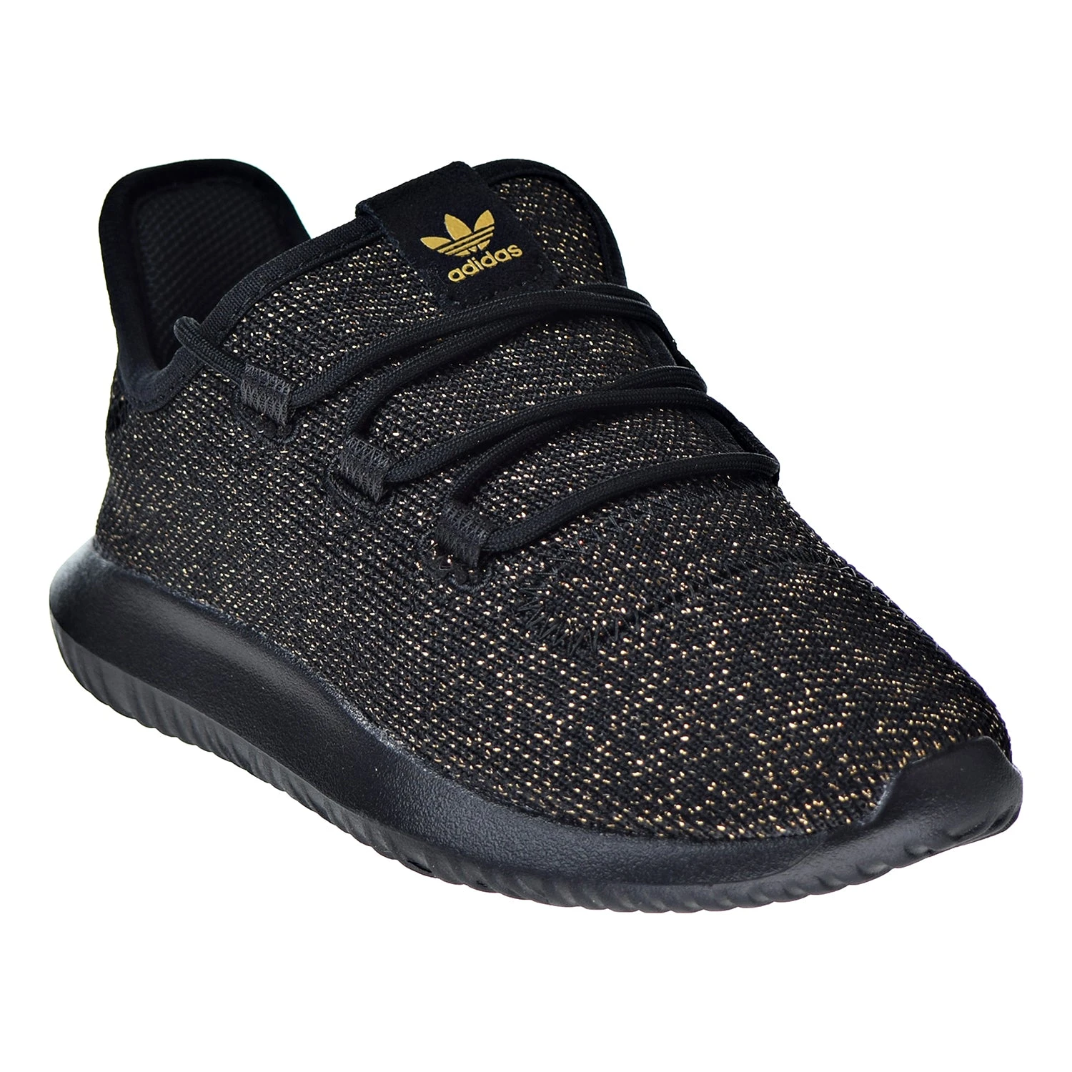 Adidas Originals Adidas Tubular Shadow Little Kids' Shoes Core Black / Gold Glitter 2 Adidas Originals Adidas Tubular Shadow Little Kids' Shoes Core Black / Gold Glitter - Image 2