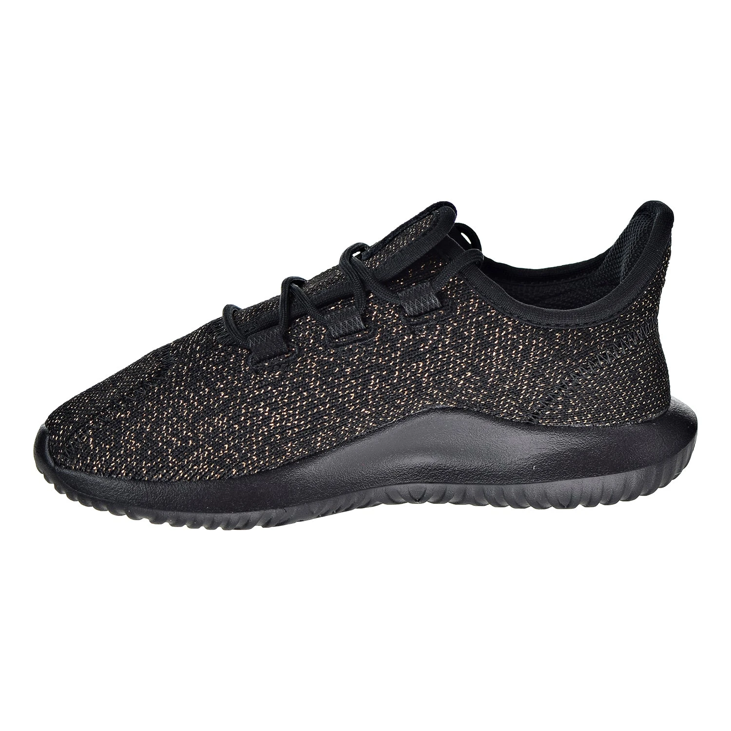 Adidas Originals Adidas Tubular Shadow Little Kids' Shoes Core Black / Gold Glitter 4 Adidas Originals Adidas Tubular Shadow Little Kids' Shoes Core Black / Gold Glitter - Image 4