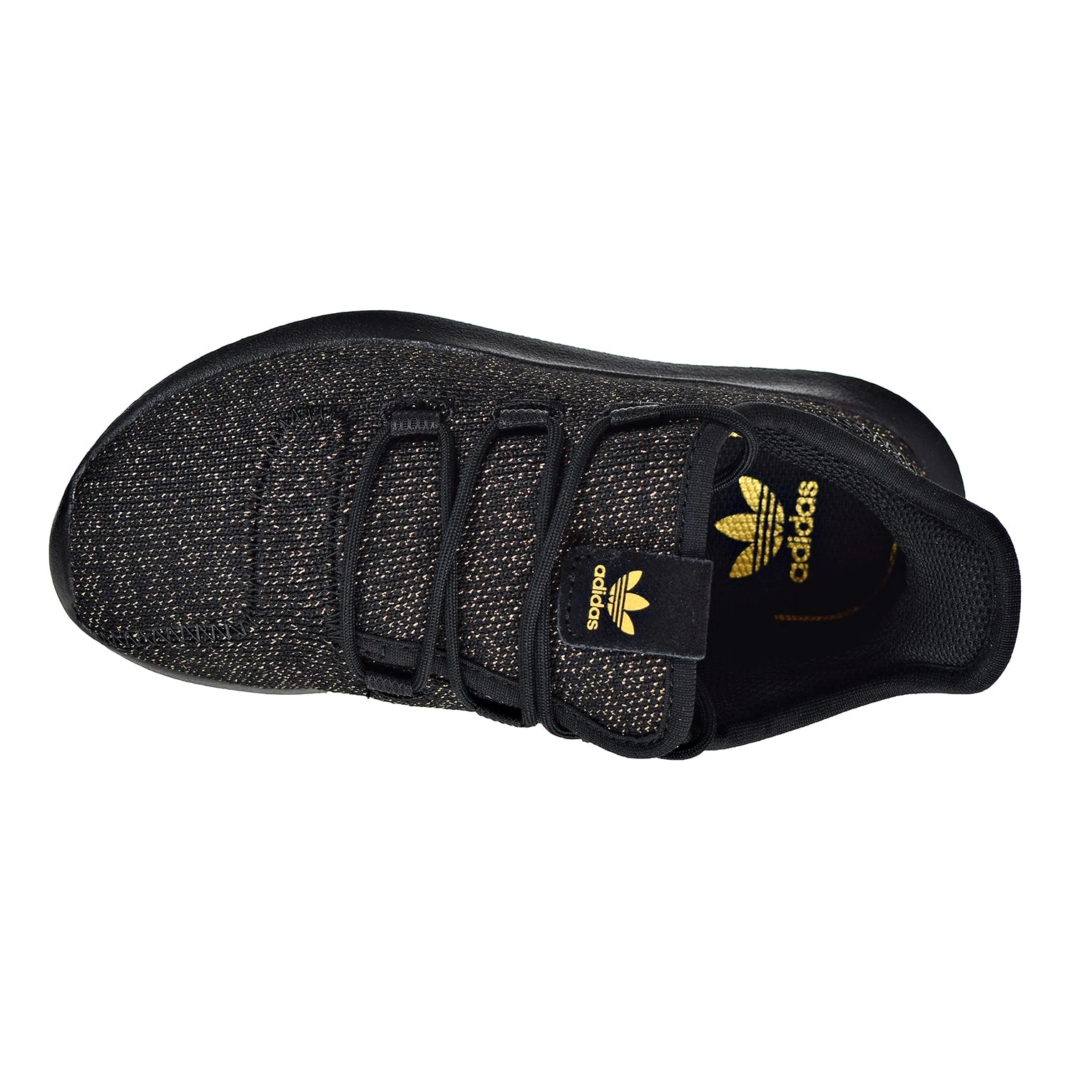 Adidas Originals Adidas Tubular Shadow Little Kids' Shoes Core Black / Gold Glitter 5 Adidas Originals Adidas Tubular Shadow Little Kids' Shoes Core Black / Gold Glitter - Image 5