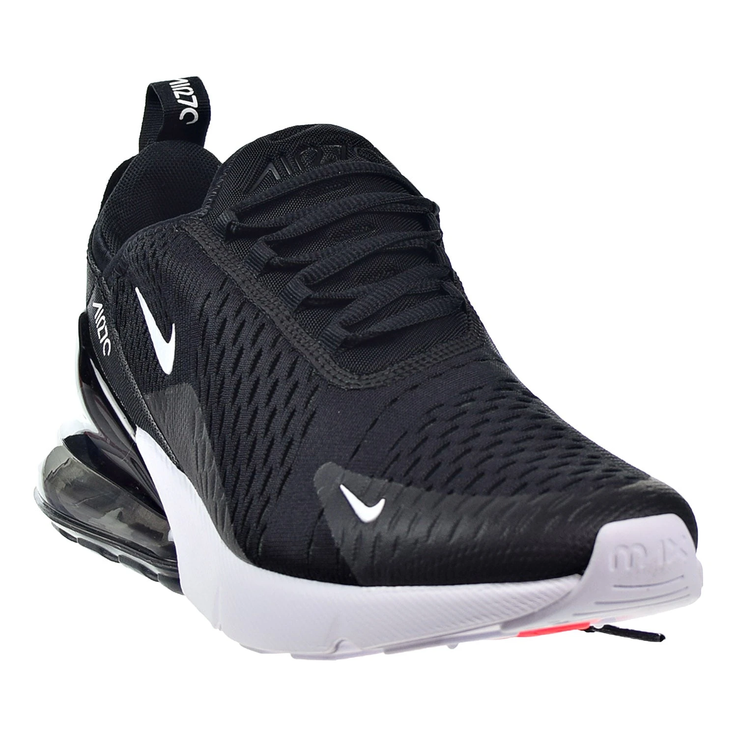 Nike Air Max 270 Mens Casual Shoes Black/Anthracite/White 2 Nike Air Max 270 Mens Casual Shoes Black/Anthracite/White - Image 2