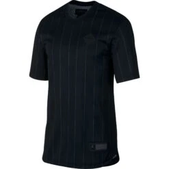 Air Jordan Retro 9 Men's Sportswear Jersey Shirt Black/Grey