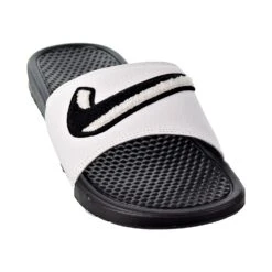 Nike Benassi JDI Chenille Men's Slides Black/Summit White