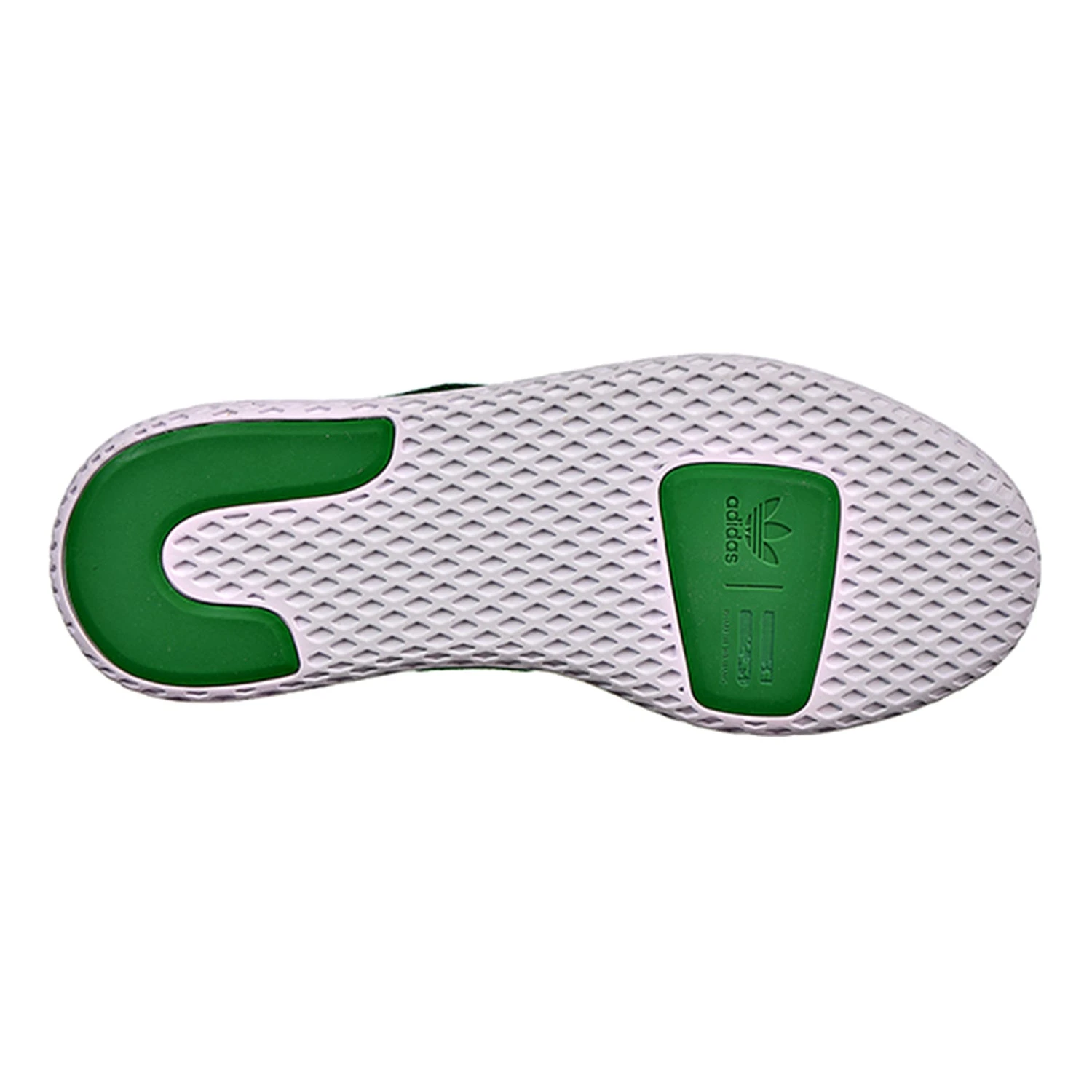 Adidas PW Tennis HU J Big Kids Shoes Green/White 6 Adidas PW Tennis HU J Big Kids Shoes Green/White - Image 6